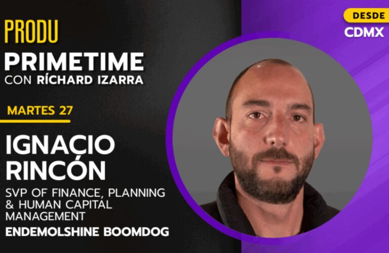 #PRODUprimetime con Ignacio Rincón de EndemolShine Boomdog ...